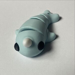 Aqua Blue Narwhal Toy